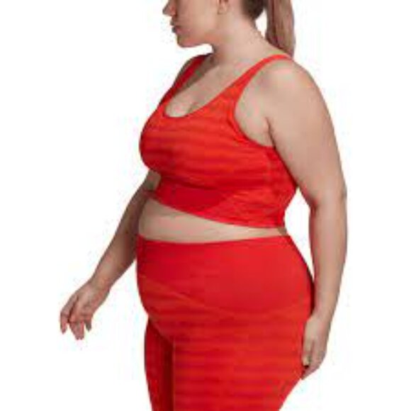 ADIDAS - Plus Size Marimekko High Impact Sports Bra - Picture 3 of 7